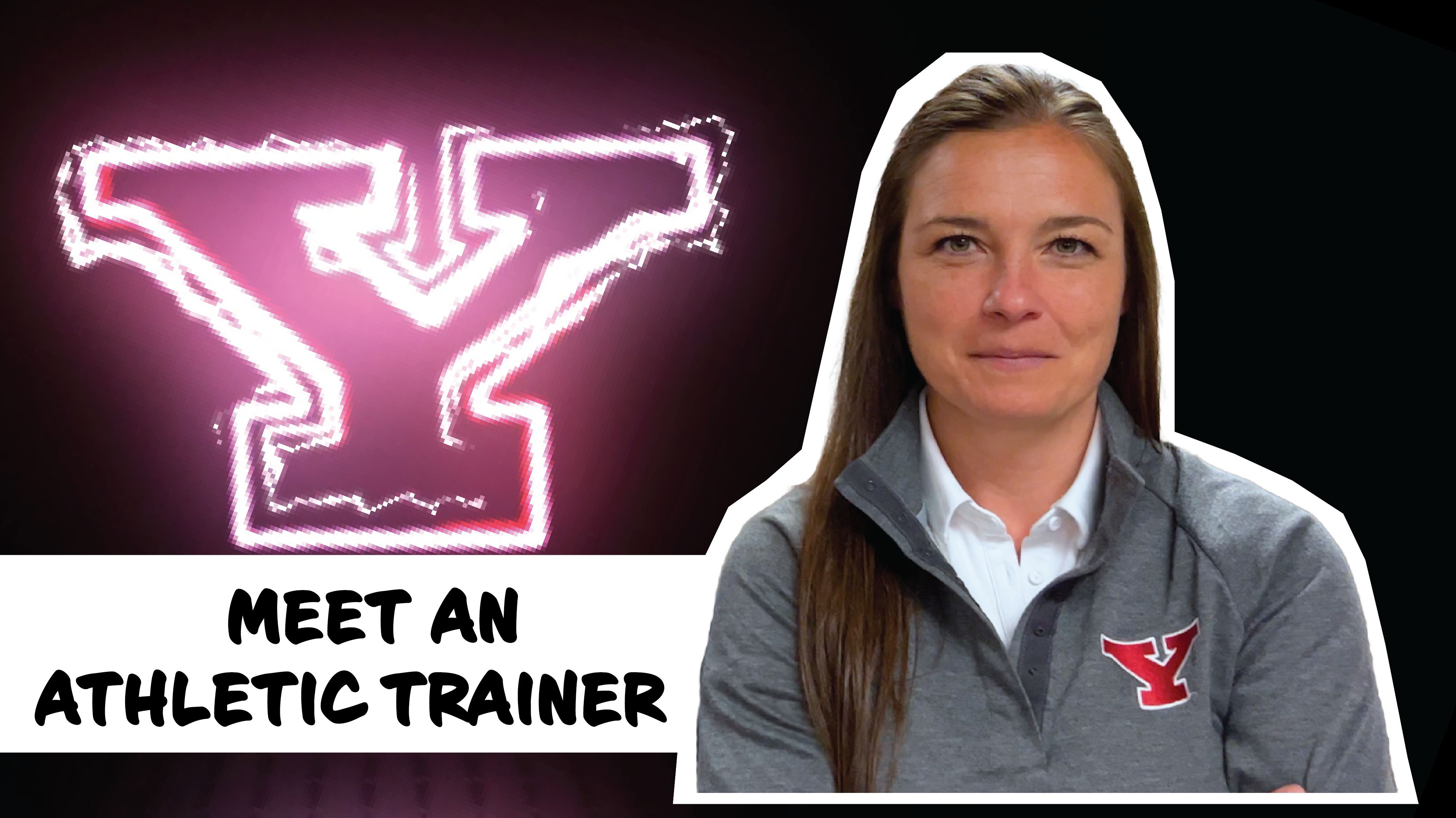 Athletic trainer Jen Tymkew
